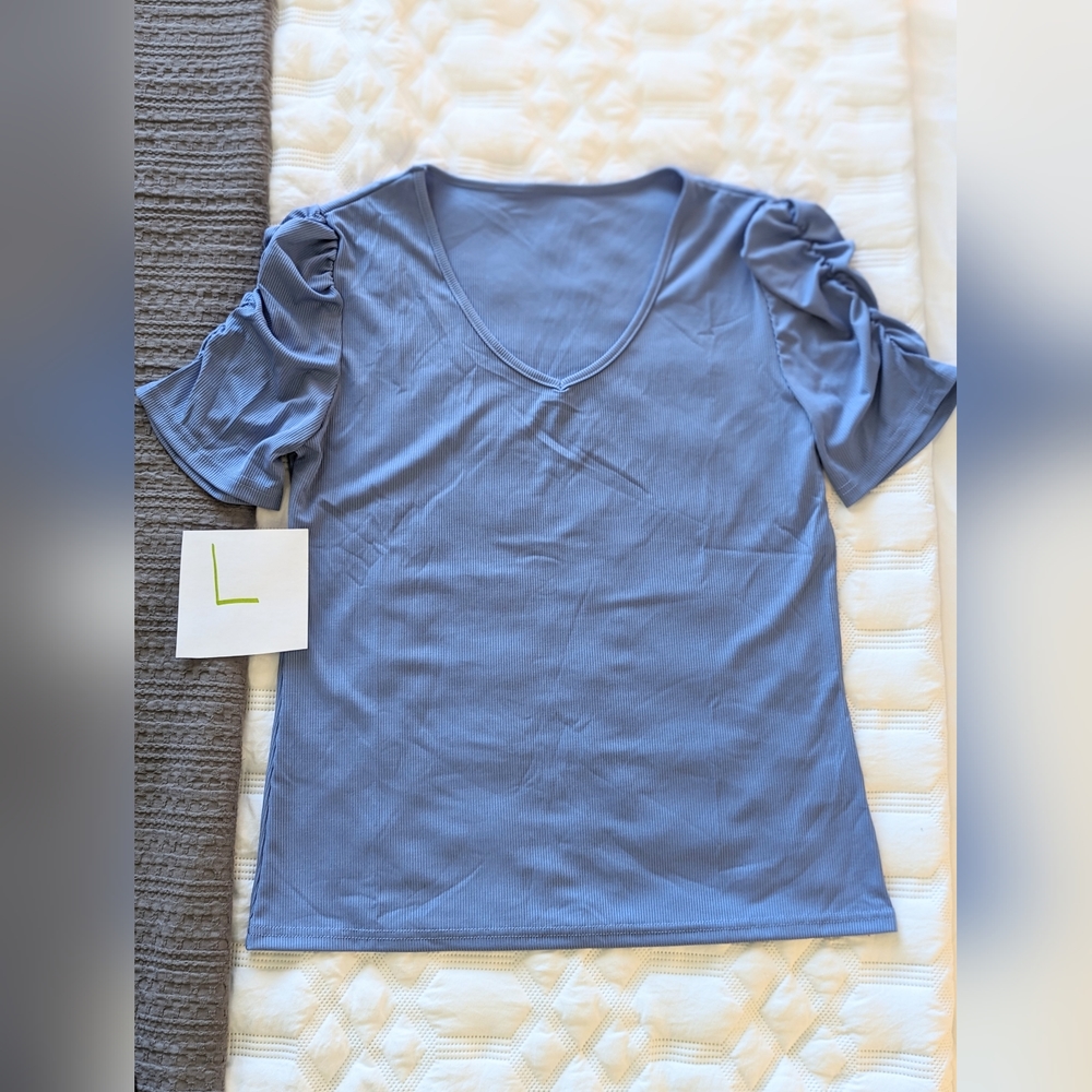 Periwinkle top